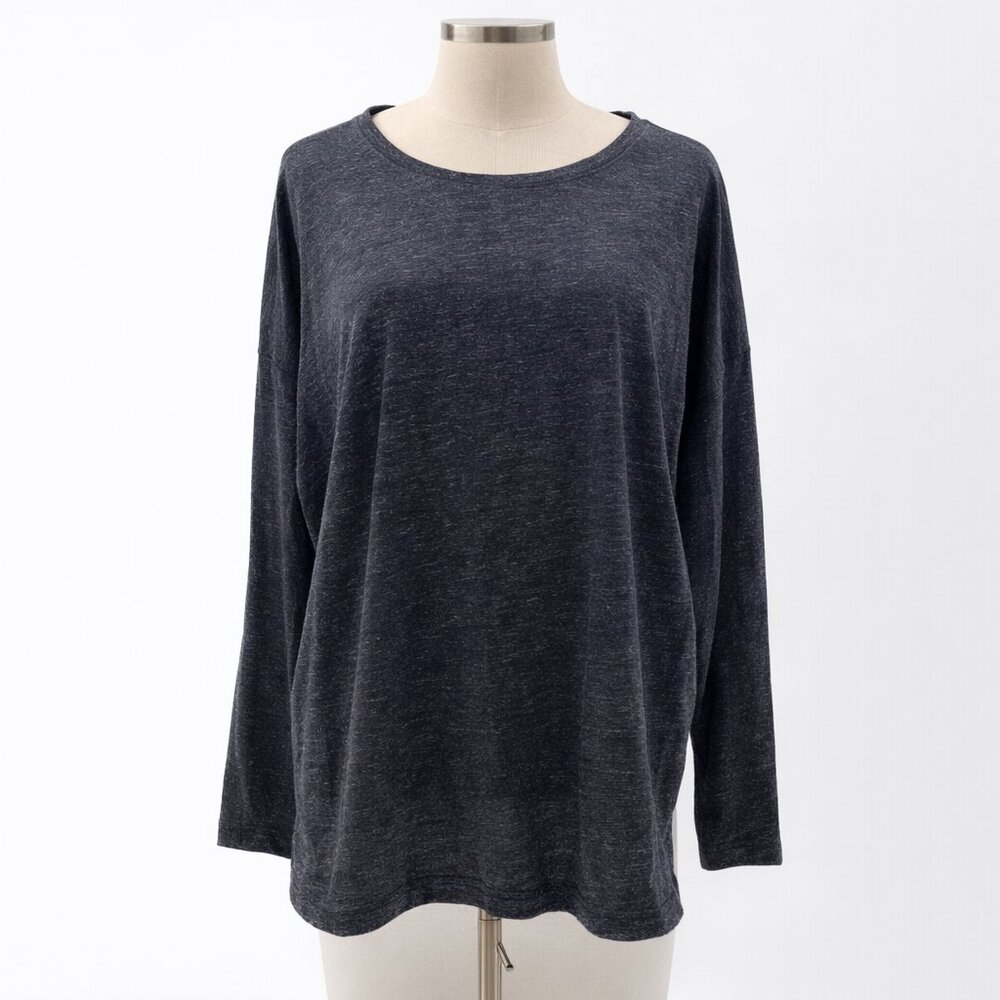 Ann Taylor Loft Long Sleeve Crew Neck Shirt- L